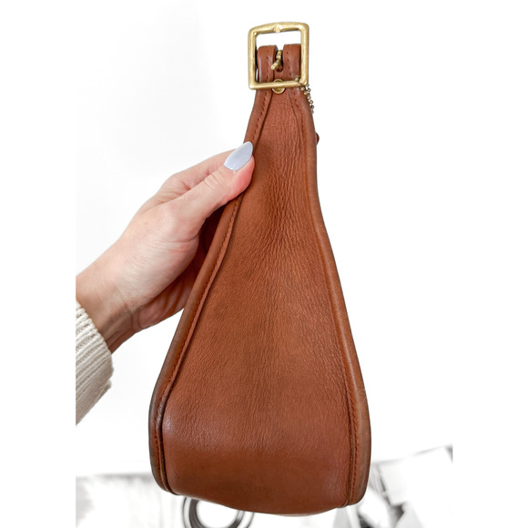 Vintage Coach Janice Legacy British Tan Brown Leather Purse # 9950 - Picture 15 of 16